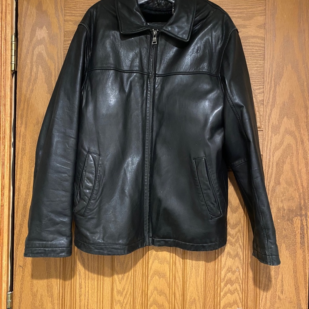 Men’s leather jacket